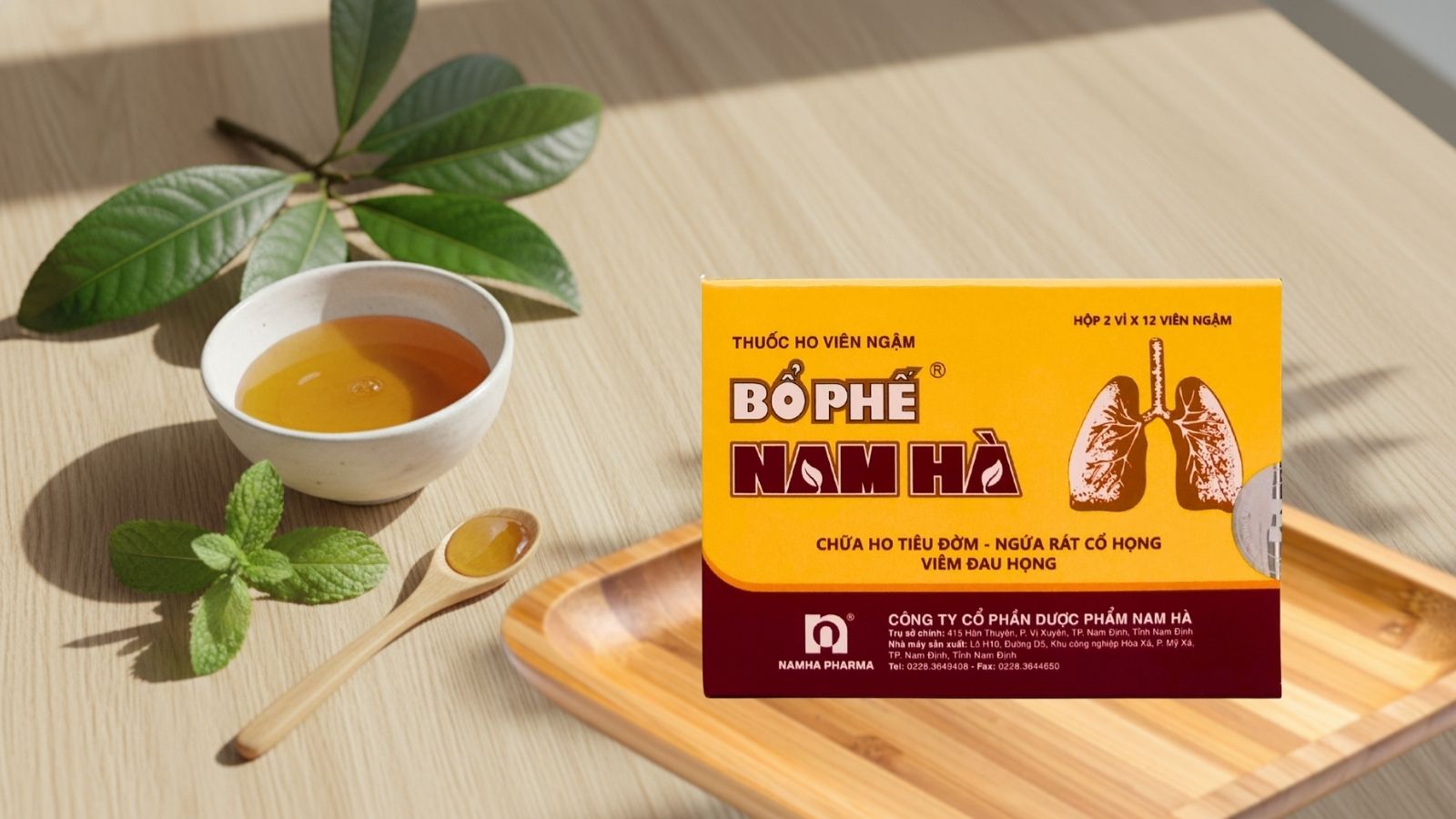 Vi&ecirc;n Ngậm Bổ Phế Nam H&agrave;
