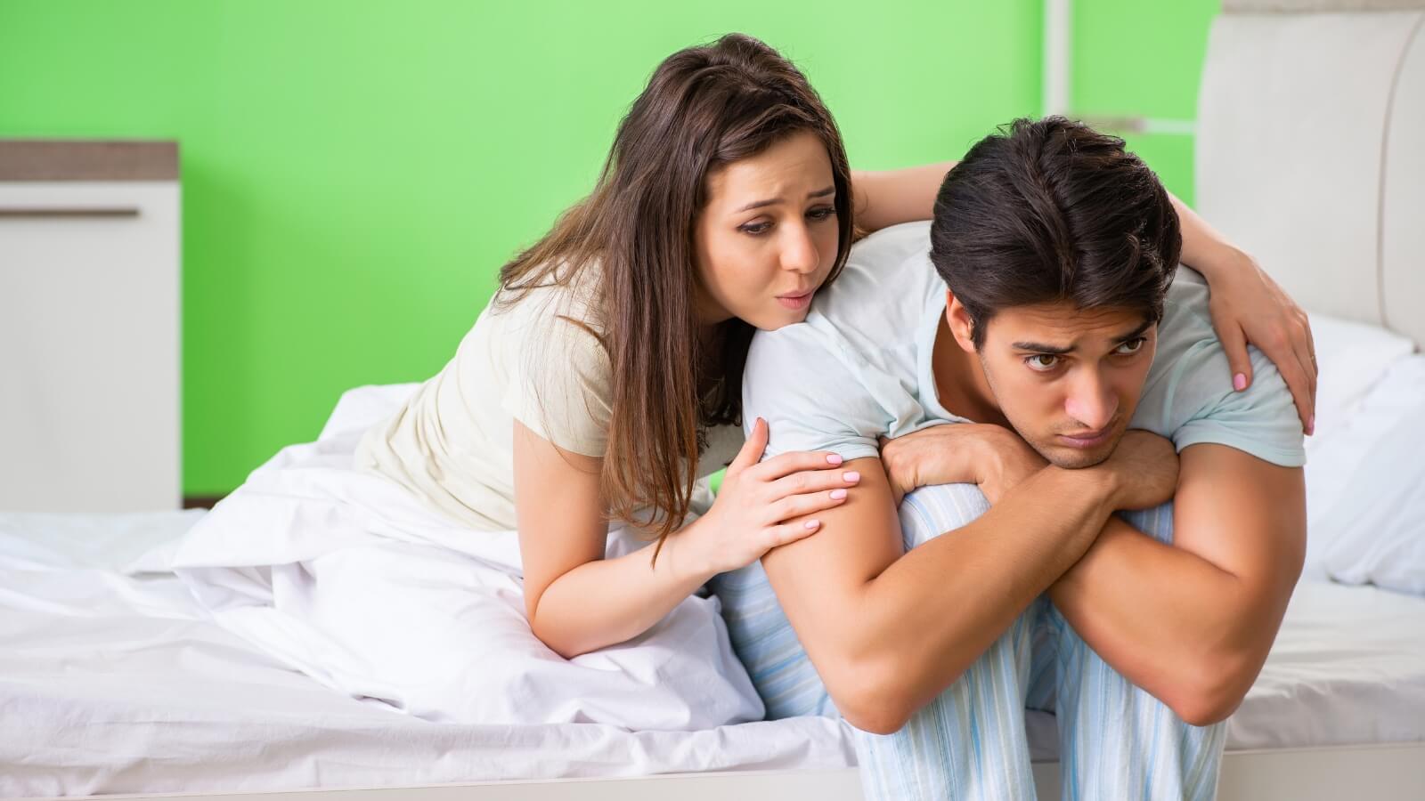 Không thỏa mãn sau quan hệ là dấu hiệu của yếu sinh lý