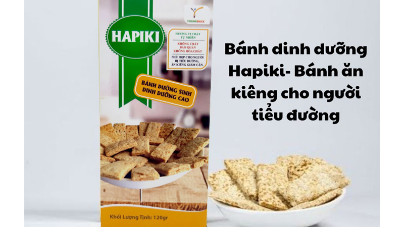 Hapiki l&agrave; b&aacute;nh cho người tiểu đường c&oacute; h&agrave;m lượng dinh dưỡng cao