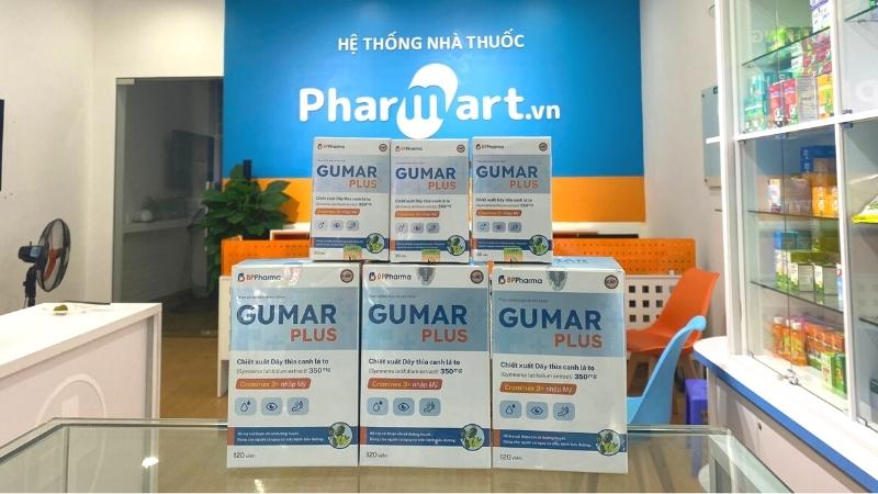Gumar Plus được ph&acirc;n phối bởi hệ thống nh&agrave; thuốc Hz888a.com