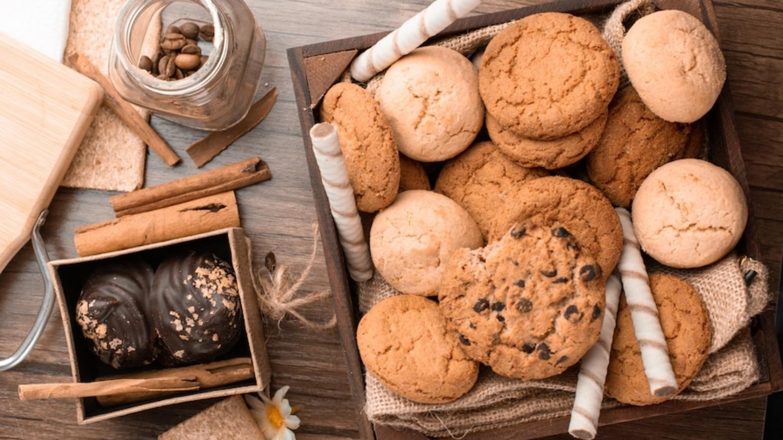 Các loại bánh quy có đường là