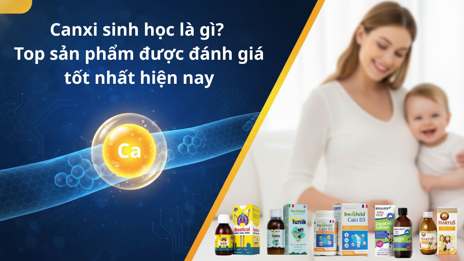 Canxi sinh học c&oacute; khả năng hấp thu tốt hơn c&aacute;c dạng canxi kh&aacute;c