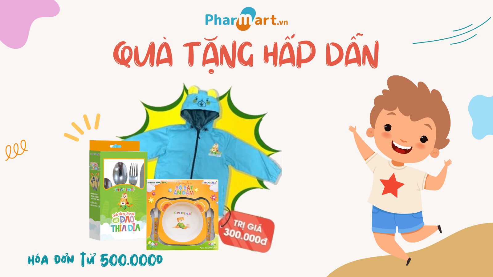 Quà tặng giá trị cho bé