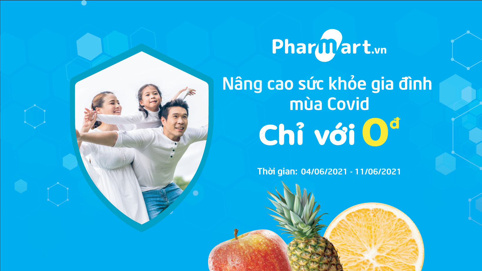 N&acirc;ng cao sức khỏe m&ugrave;a covid chỉ với gi&aacute; 0đ