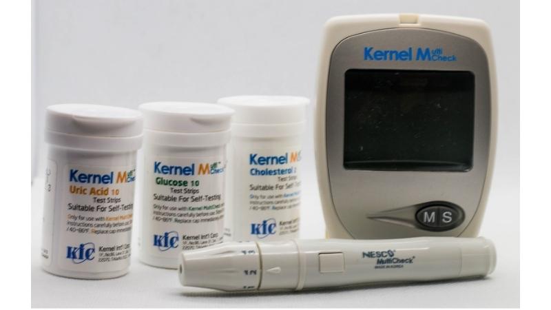 M&aacute;y đo đường huyết Kernel Multi Check ET-301 3 trong 1