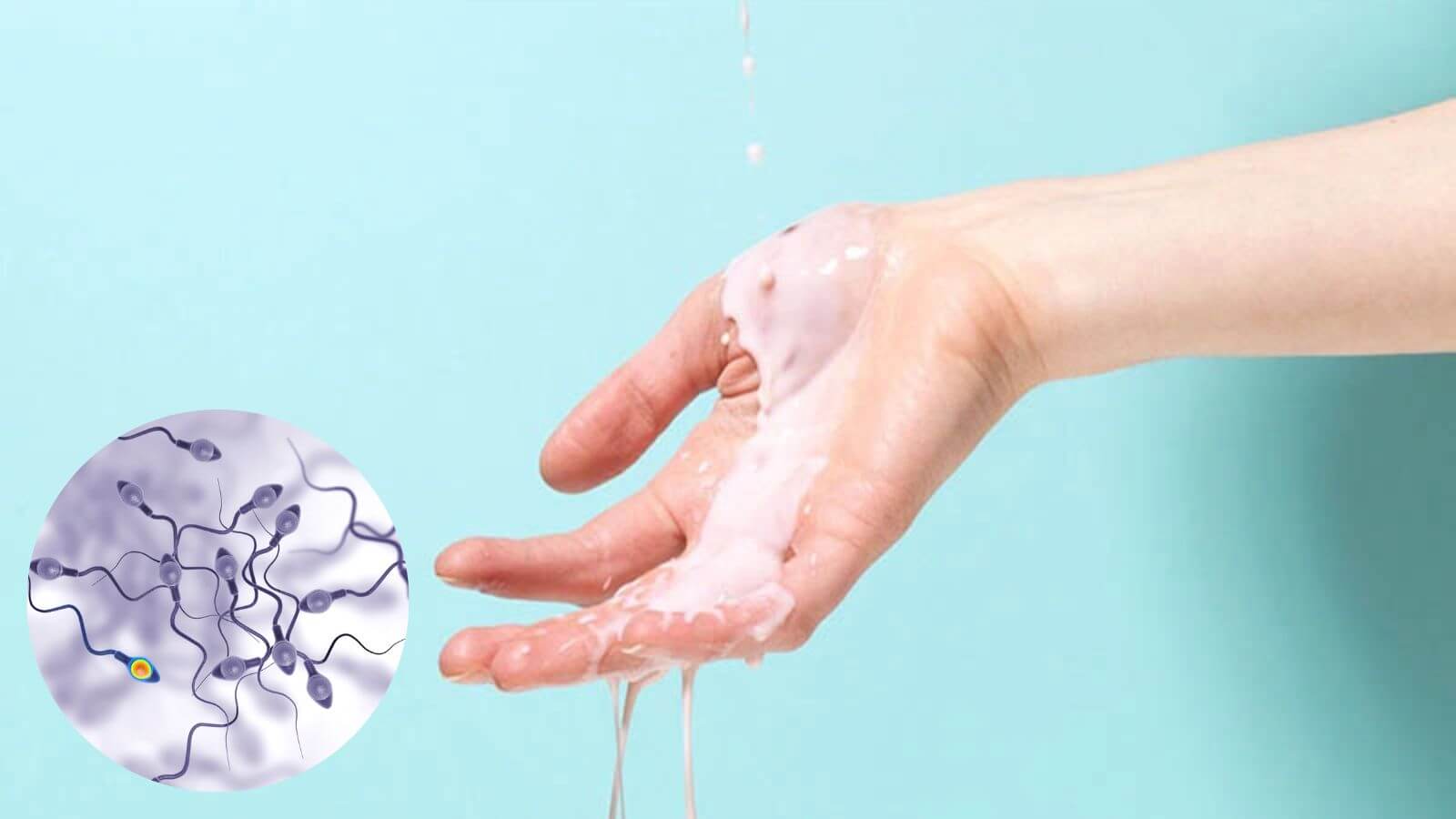 Tinh dịch khỏe mạnh thường có màu trắng đục hoặc hơi vàng nhạt