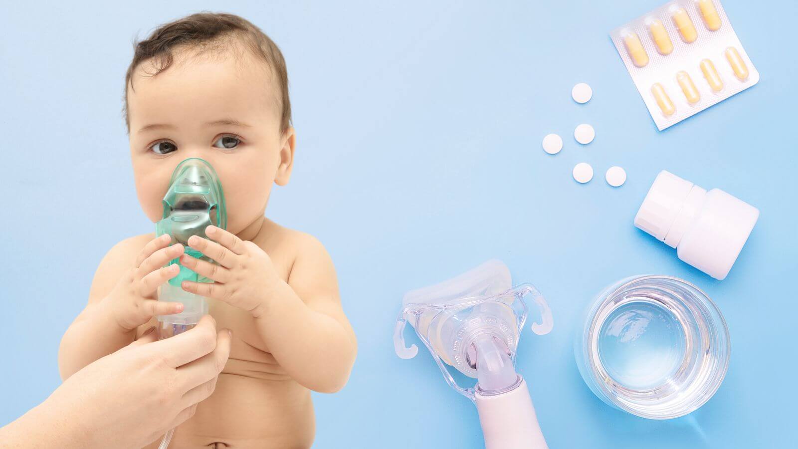 Trẻ mắc bệnh đường h&ocirc; hấp c&oacute; thể được chỉ định x&ocirc;ng kh&iacute; dung