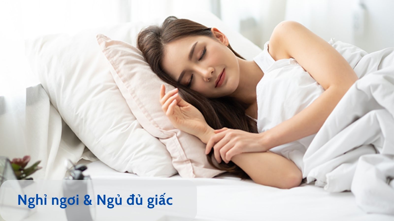 Người mắc cảm c&uacute;m cần đảm bảo ngủ đủ giấc 7 - 8 tiếng/ng&agrave;y