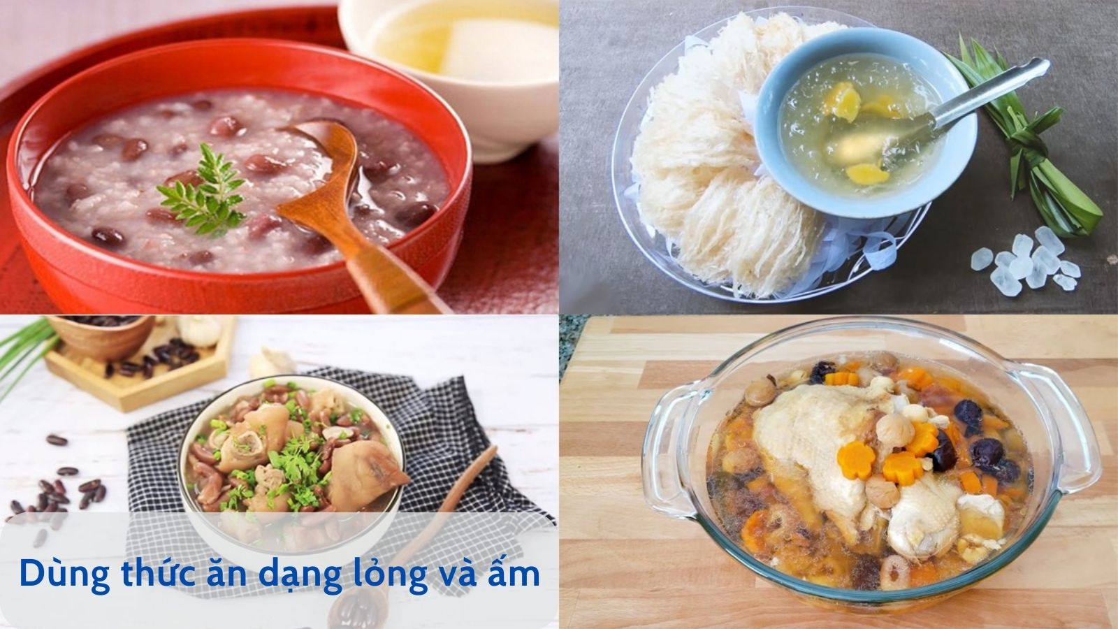 D&ugrave;ng thức ăn dạng lỏng v&agrave; ấm l&agrave; một trong 16 c&aacute;ch chữa cảm c&uacute;m tại nh&agrave; hiệu quả