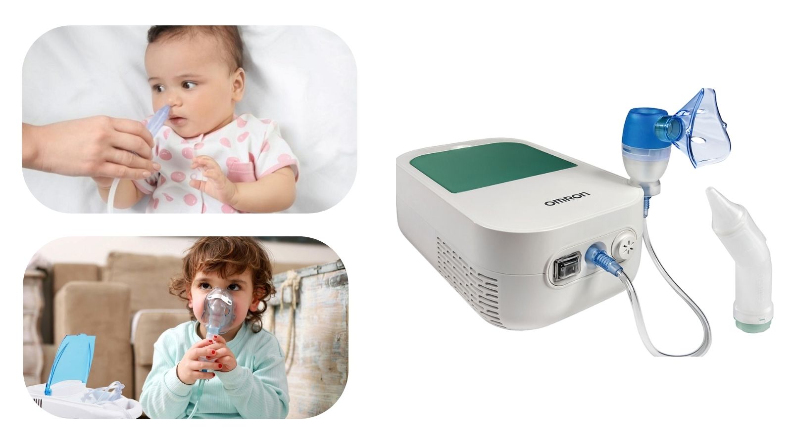 Máy xông hút mũi 2 trong 1 giúp tối ưu chi phí và đem lại sự tiện lợi khi sử dụng