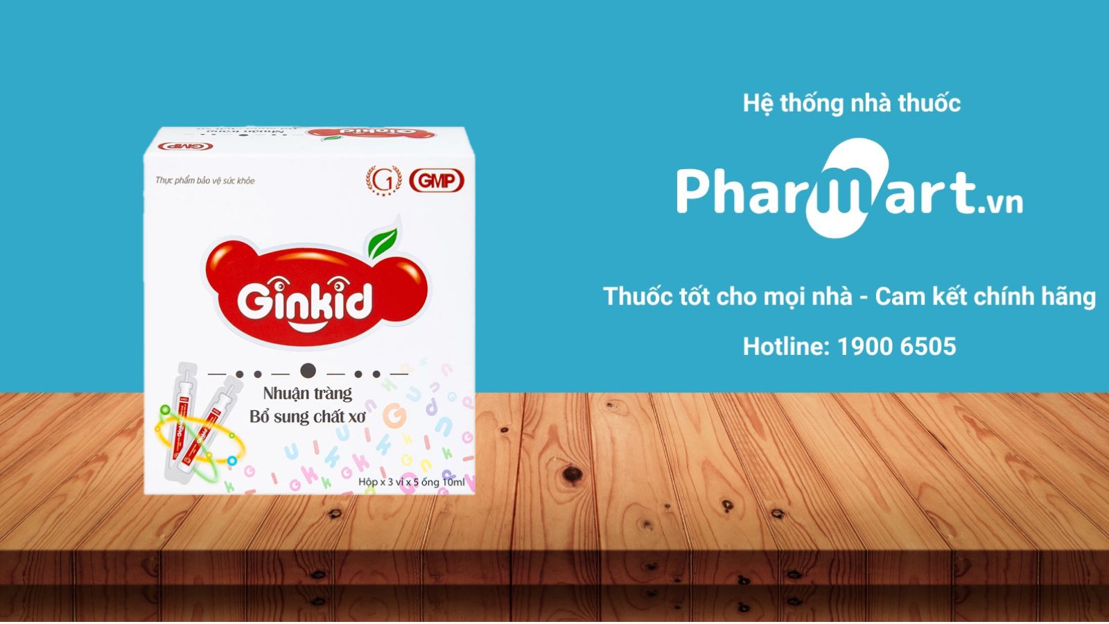 Siro Ginkid gi&uacute;p bổ sung chất xơ cho b&eacute;