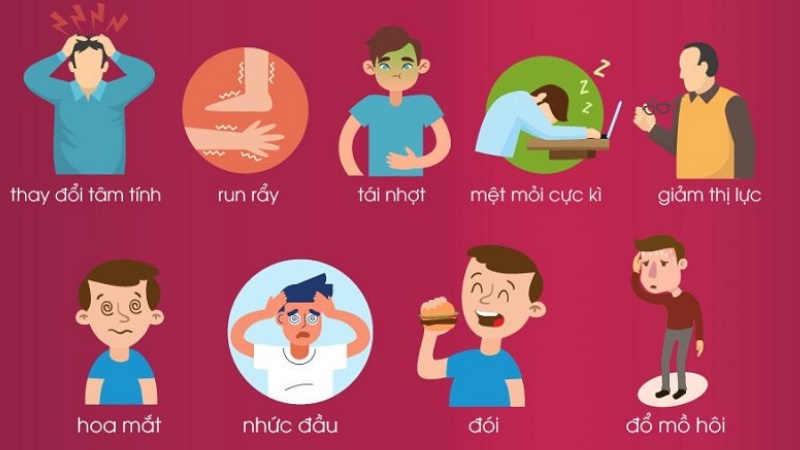 C&aacute;c triệu chứng tăng đường huyết