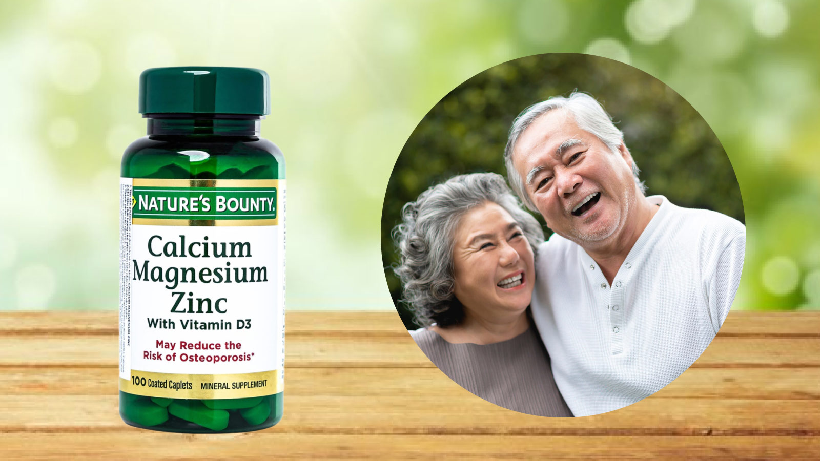 Nature&rsquo;s Bounty Calcium Magnesium Zinc