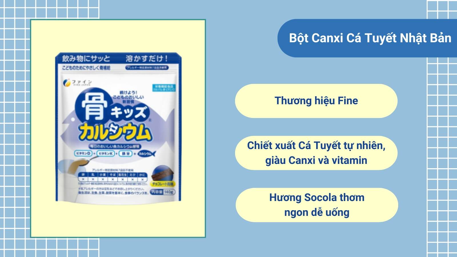 Bột cá Tuyết với nhiều công dụng ưu việt