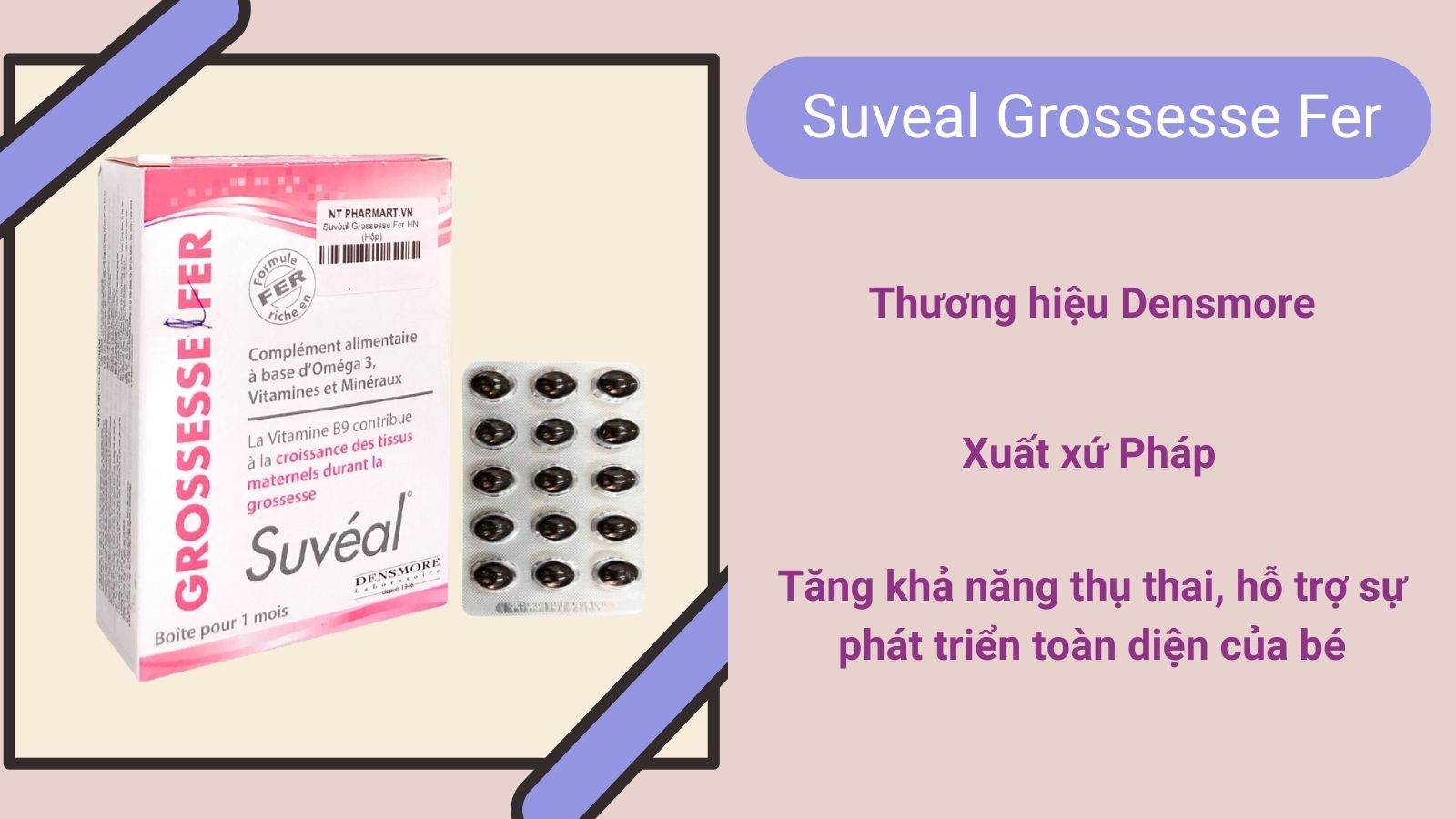 Thực phẩm bổ trợ vitamin đến từ Ph&aacute;p - đảm bảo uy t&iacute;n, an to&agrave;n