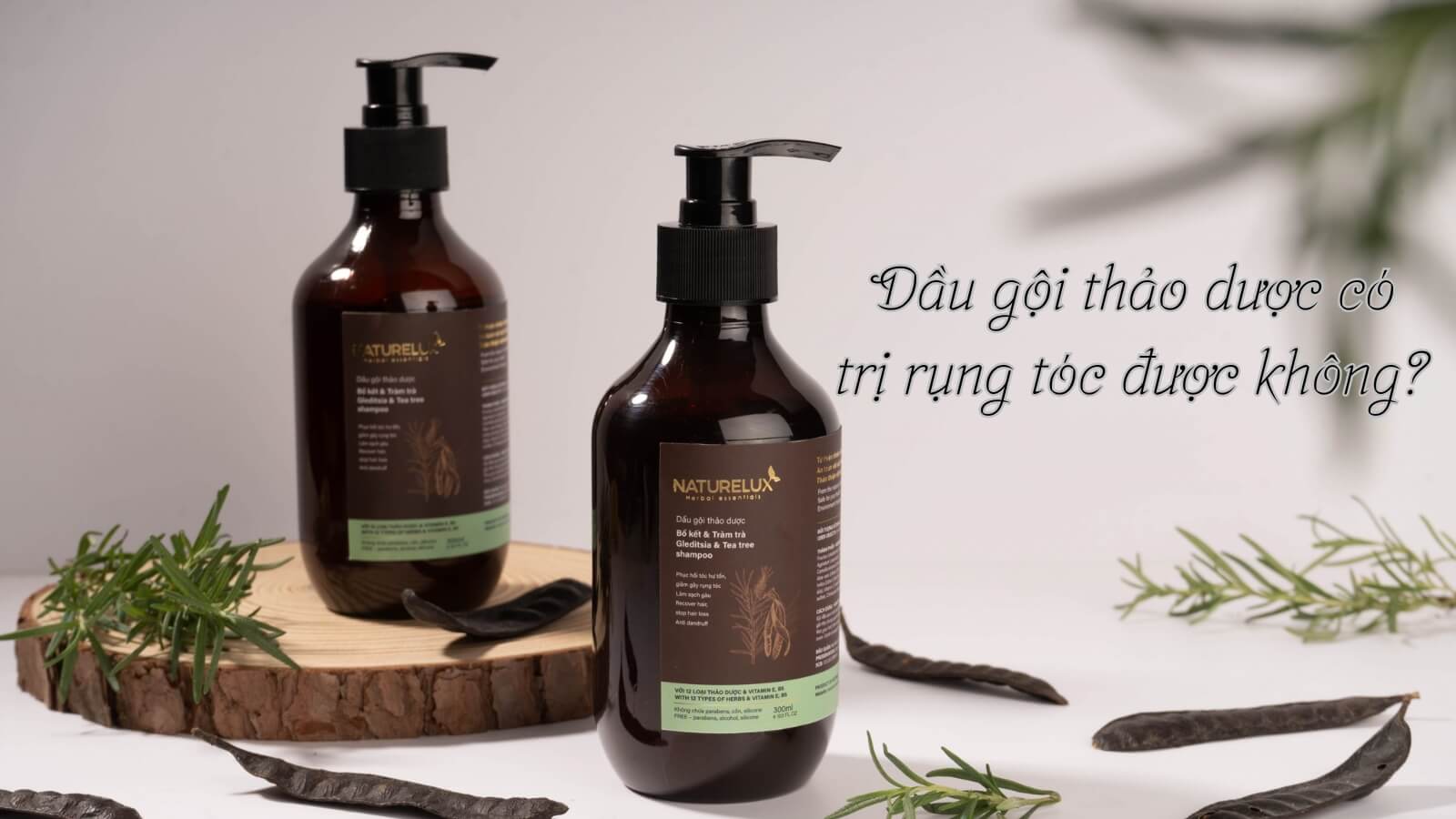 Dầu gội thảo dược c&oacute; trị rụng t&oacute;c được kh&ocirc;ng?