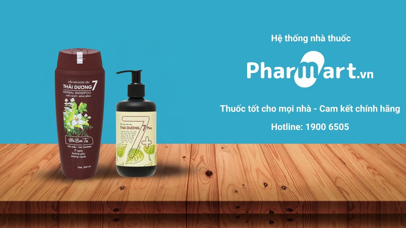Th&aacute;i Dương 7 v&agrave; 7 plus - Thảo dược ngăn rụng t&oacute;c