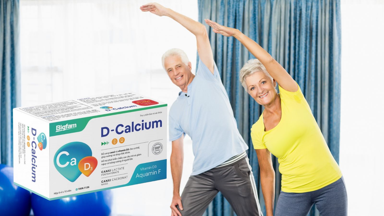 Bổ sung vi&ecirc;n uống D - Calcium Bigfam mỗi ng&agrave;y