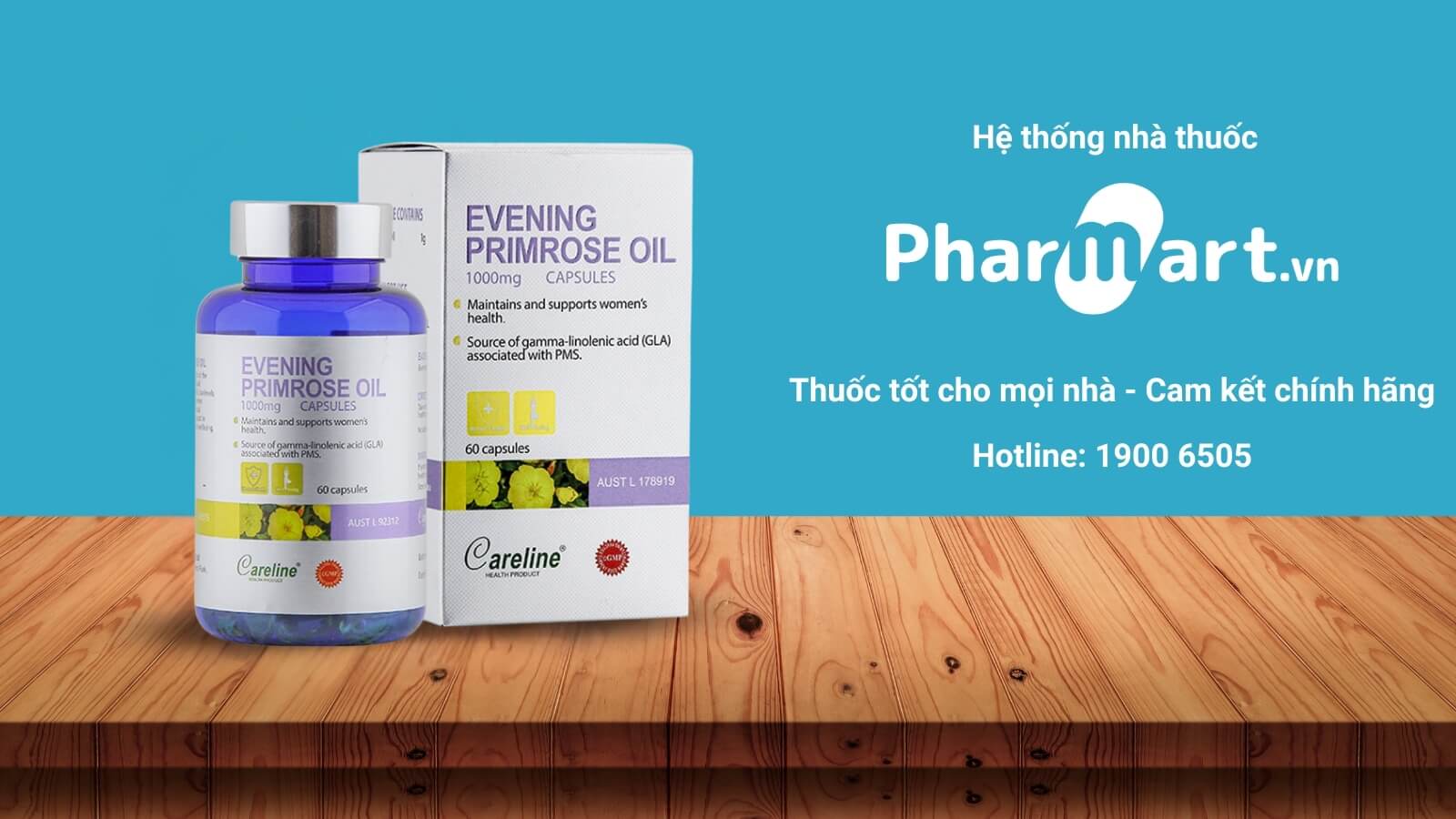 Vi&ecirc;n uống hoa anh thảo Careline