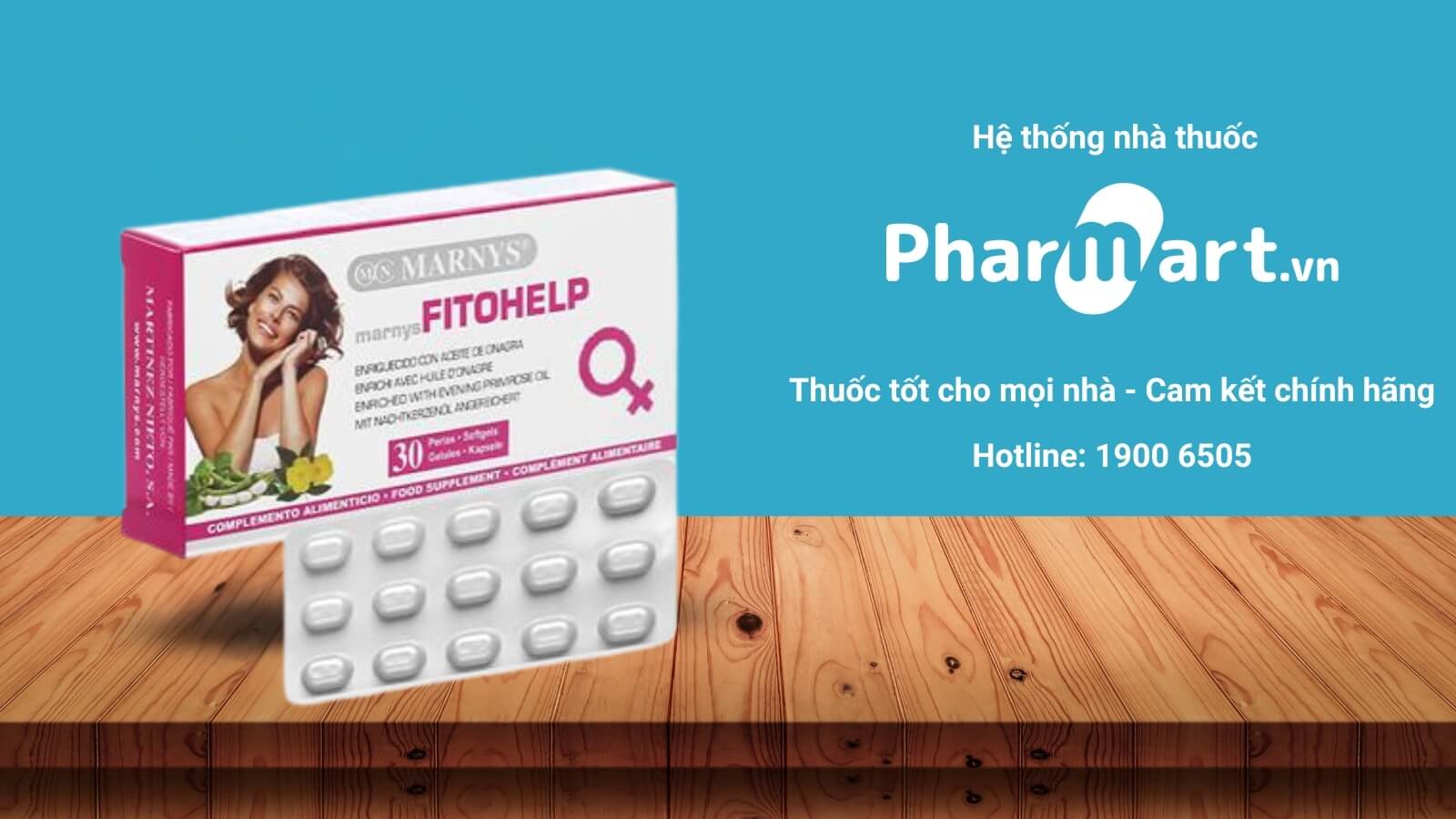 Vi&ecirc;n uống hoa anh thảo Fitohelp