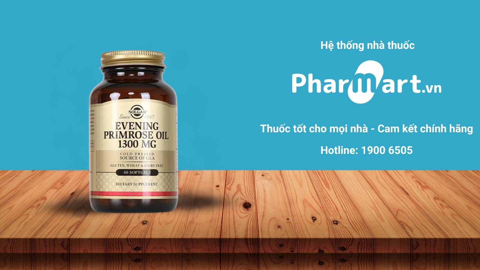 Vi&ecirc;n uống Mỹ Solgar Evening Primrose Oil