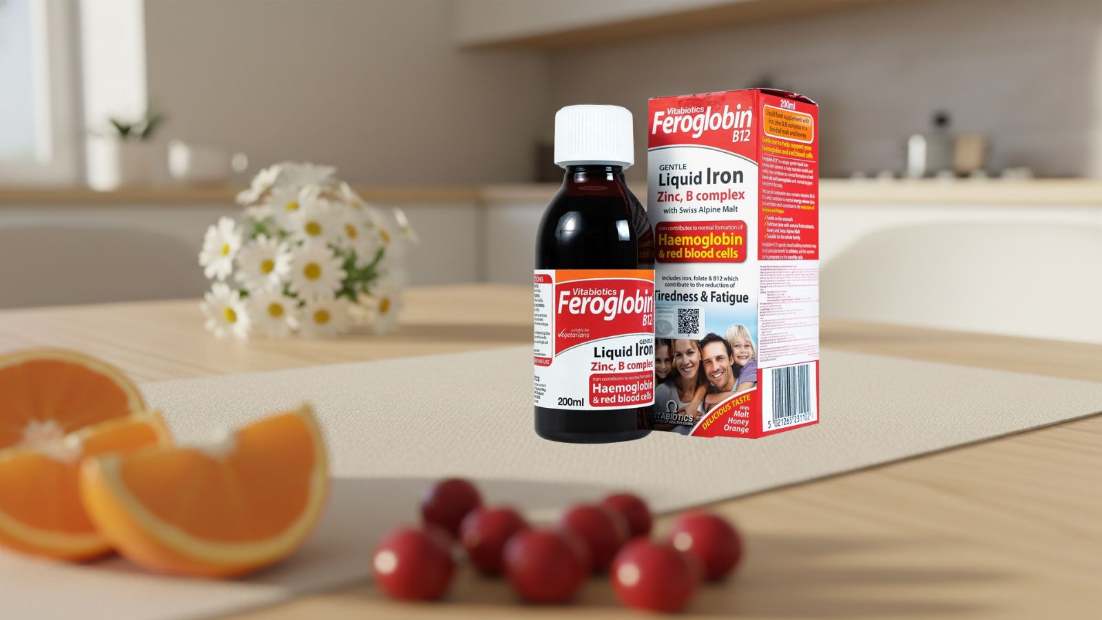 Vitabiotics Siro Feroglobin B12 Liquid Lọ 200ml