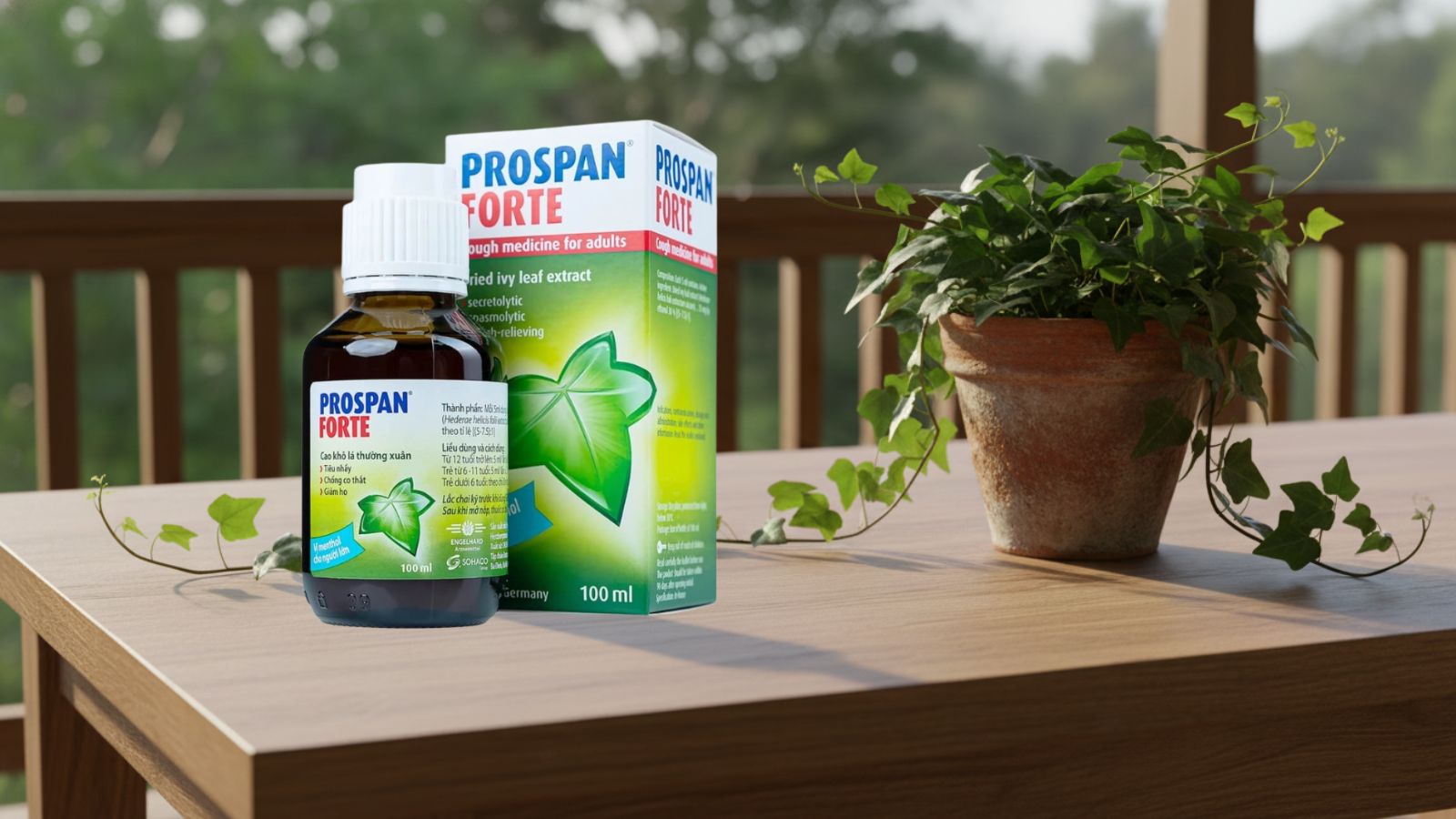 Prospan Forte là phiên bản nâng cấp với hàm lượng cao hơn