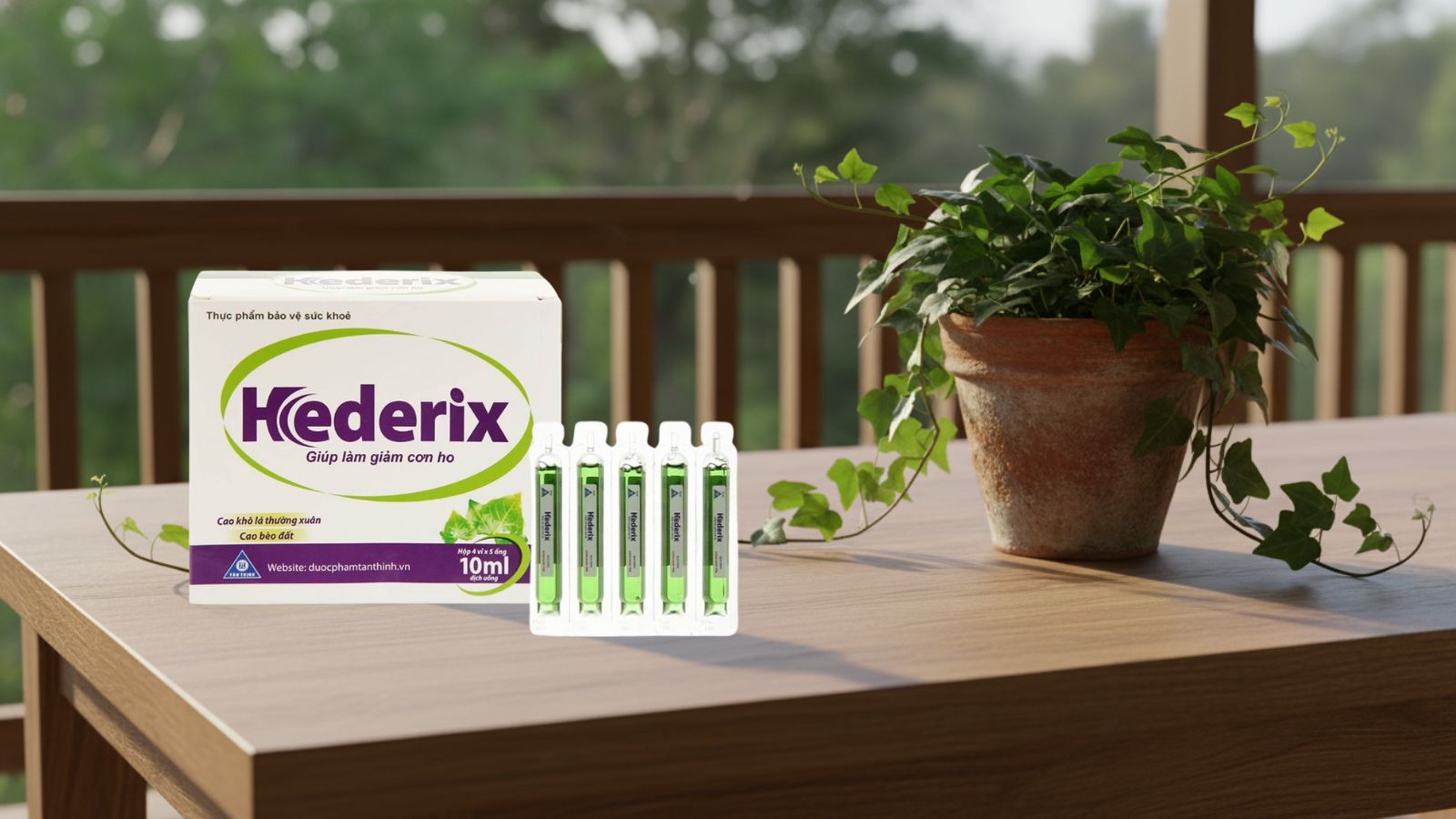 Hederix giúp giảm cơn ho