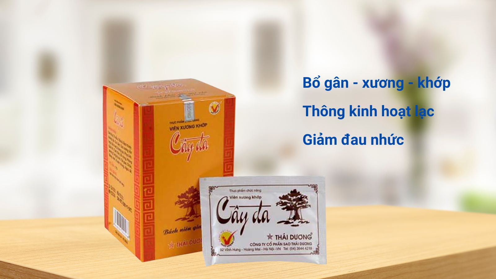 Vi&ecirc;n Xương Khớp C&acirc;y Đa đến từ thương hiệu uy t&iacute;n của Việt Nam
