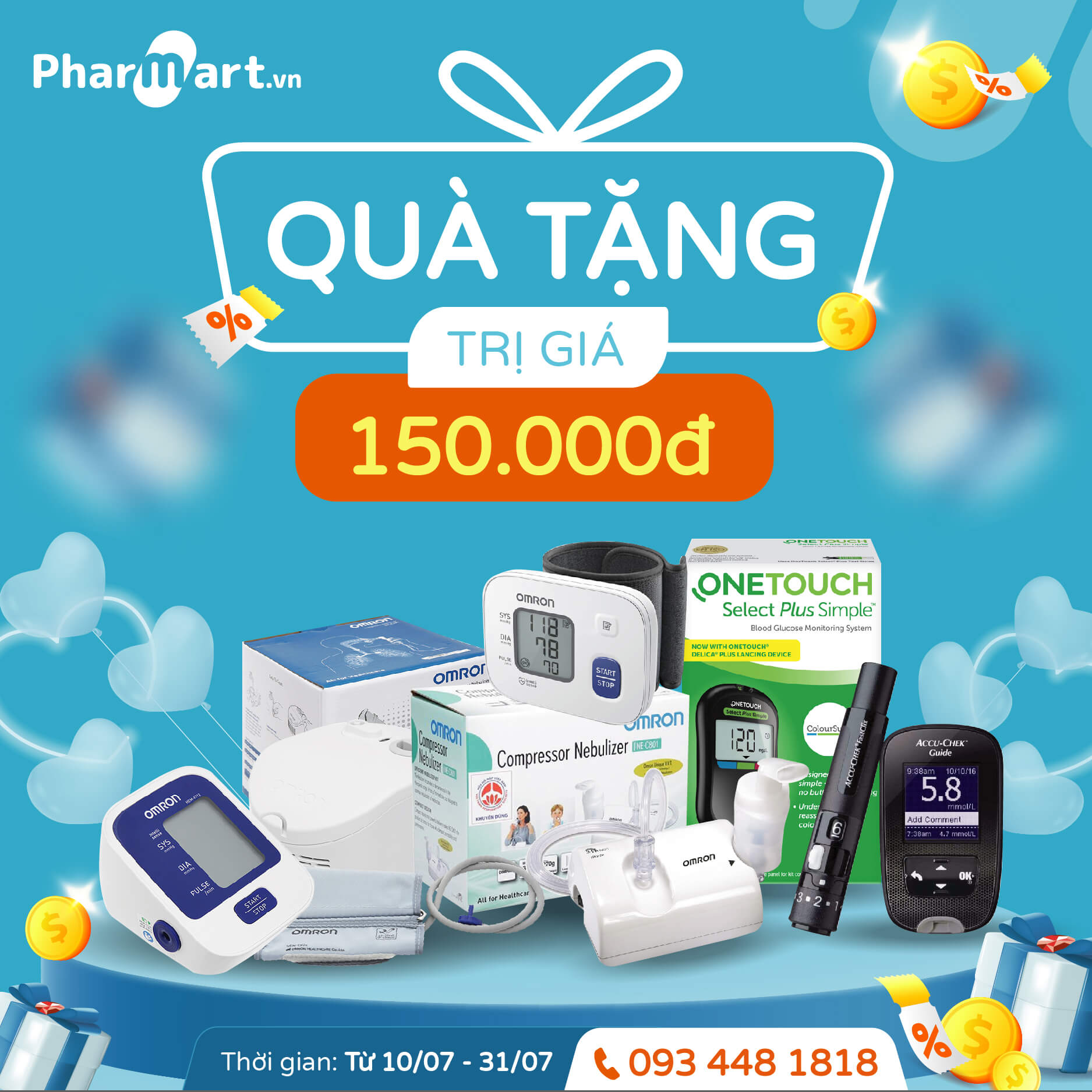 Nhận qu&agrave; gi&aacute; trị đến 150.000 đồng tại HZ888A