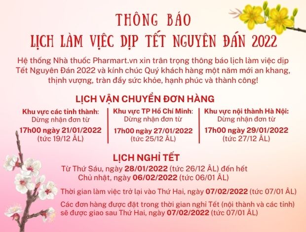 Lịch l&agrave;m việc dịp tết nguy&ecirc;n đ&aacute;n 2022