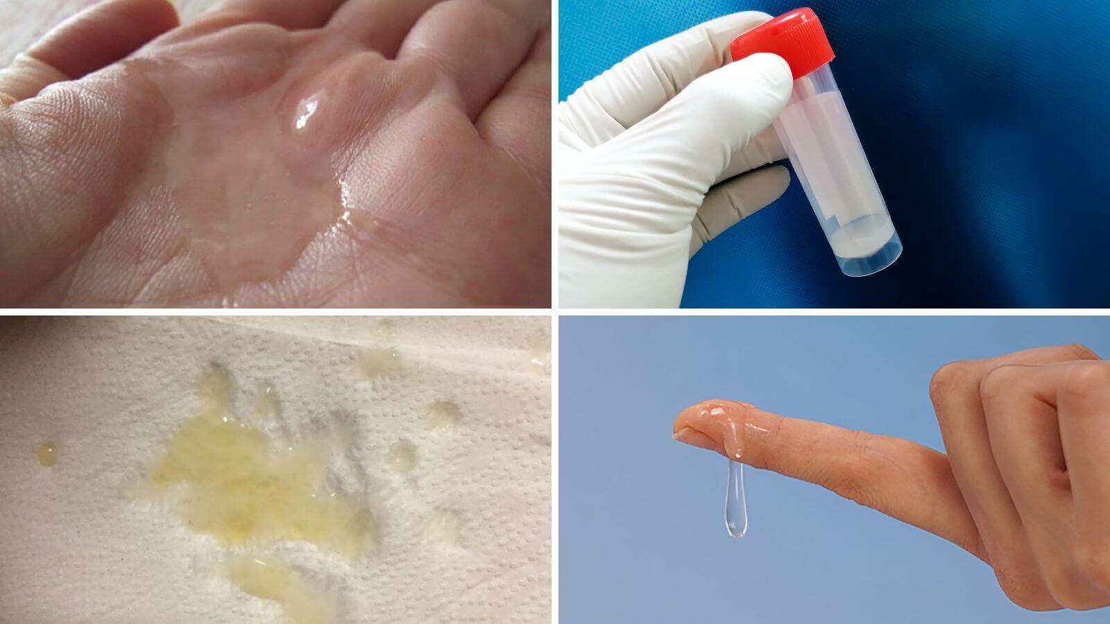 Ph&aacute;i mạnh cần lưu &yacute; một số dấu hiệu như m&agrave;u sắc, độ d&iacute;nh của tinh dịch