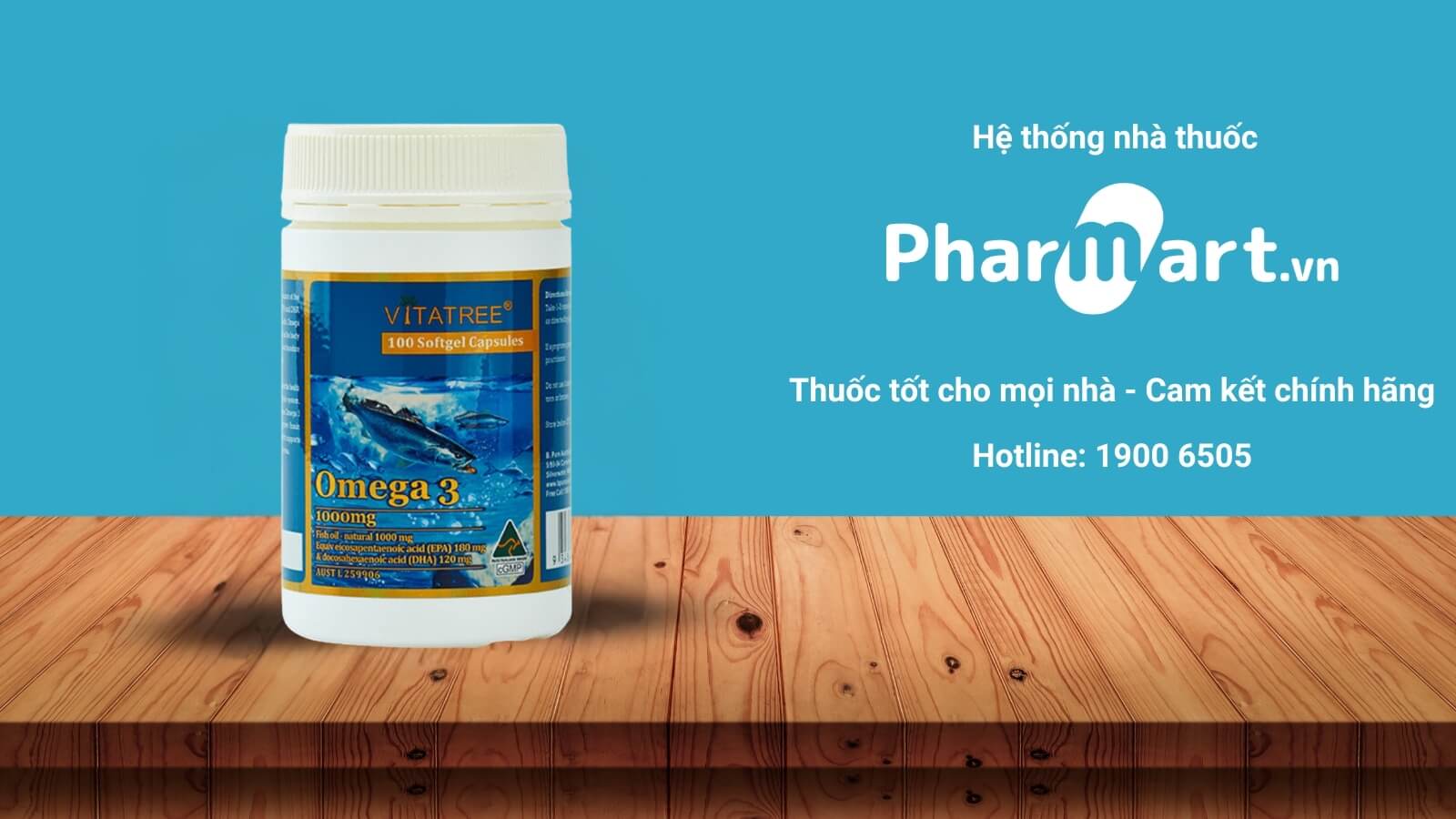 Vitatree Omega 3 - Thuốc bổ mắt của &Uacute;c