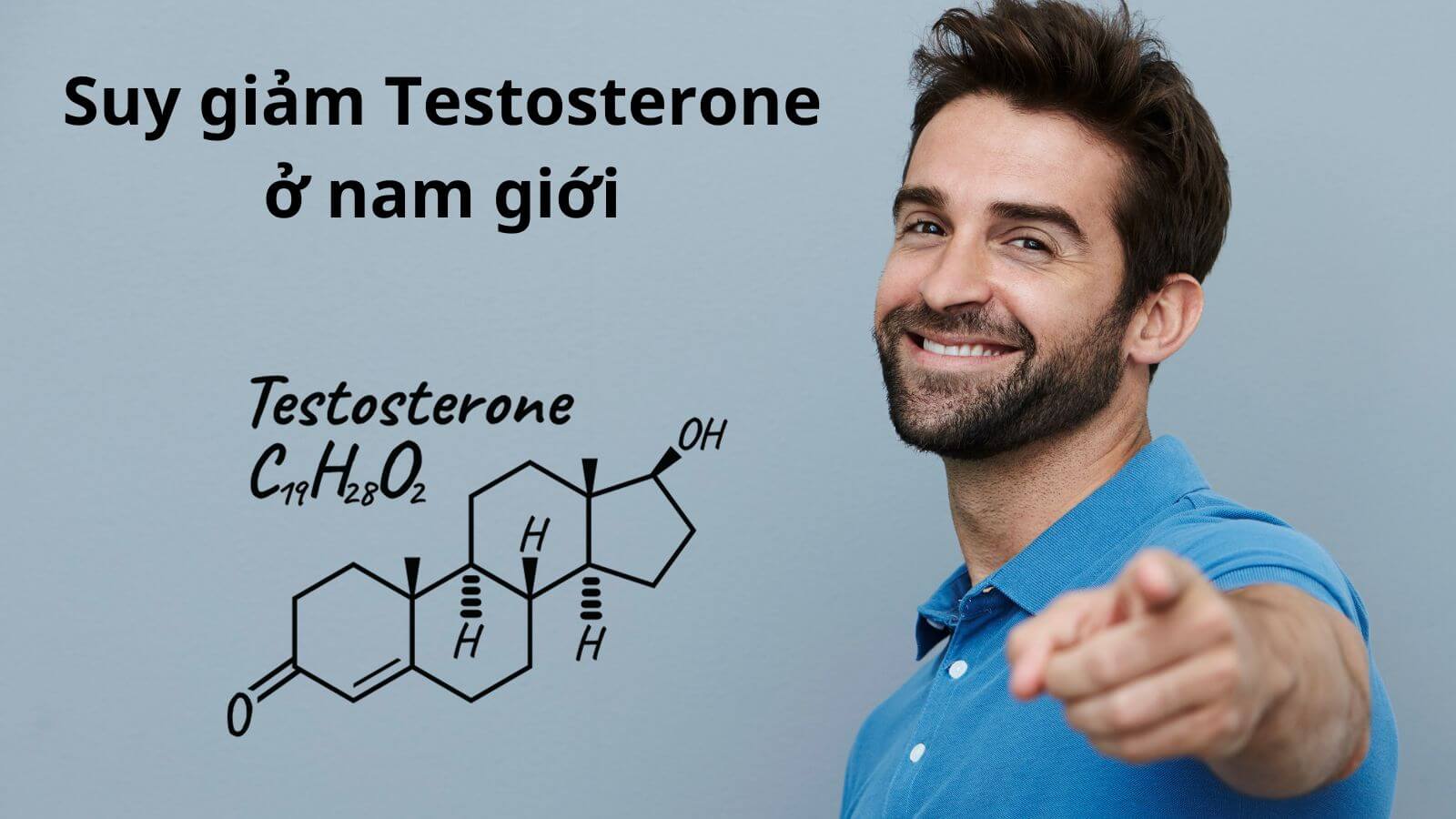 Nam giới cần nắm được ngưỡng suy giảm Testosterone