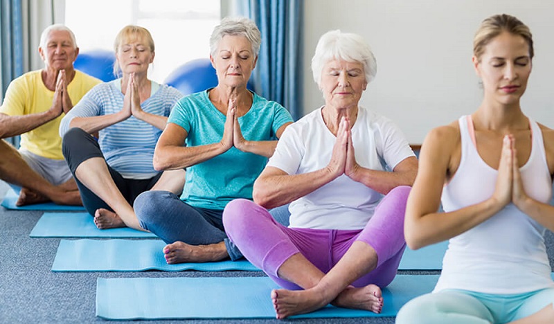 Yoga b&agrave;i thể dục được nhiều người tiểu đường y&ecirc;u th&iacute;ch