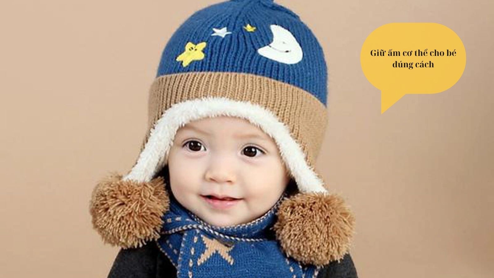 Khi bé bị viêm họng các mẹ nên giữ ấm cơ thể cho bé đúng cách