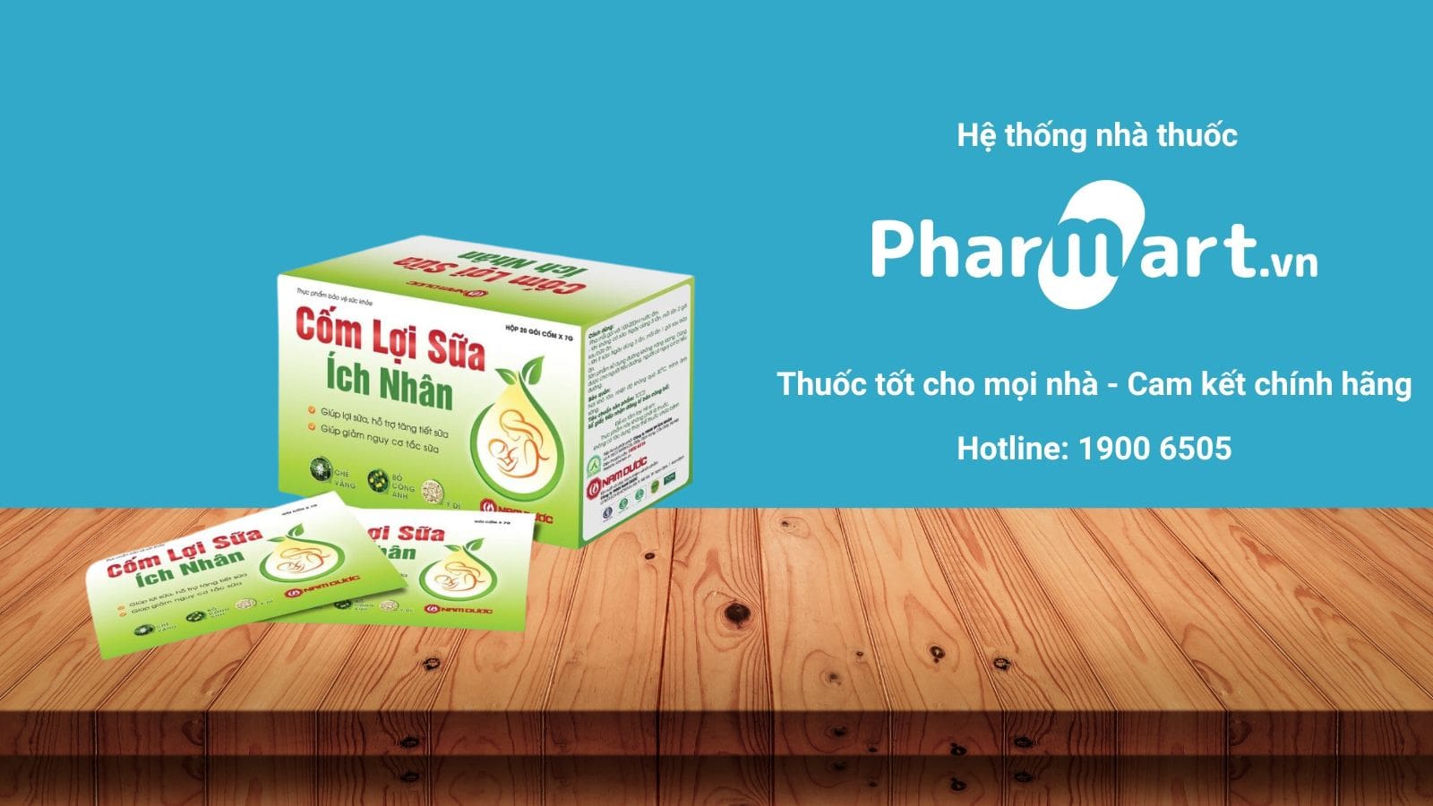 Cốm lợi sữa &Iacute;ch nh&acirc;n từ thảo dược tự nhi&ecirc;n.