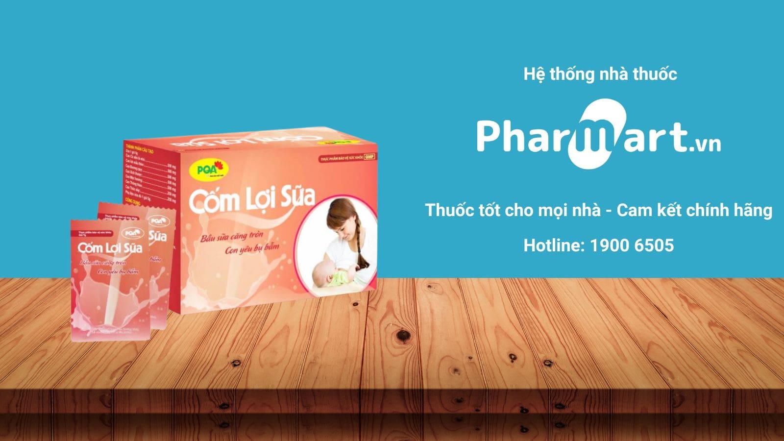 Cốm lợi sữa PQA - Tăng cường nguồn sữa mẹ tự nhi&ecirc;n, an to&agrave;n