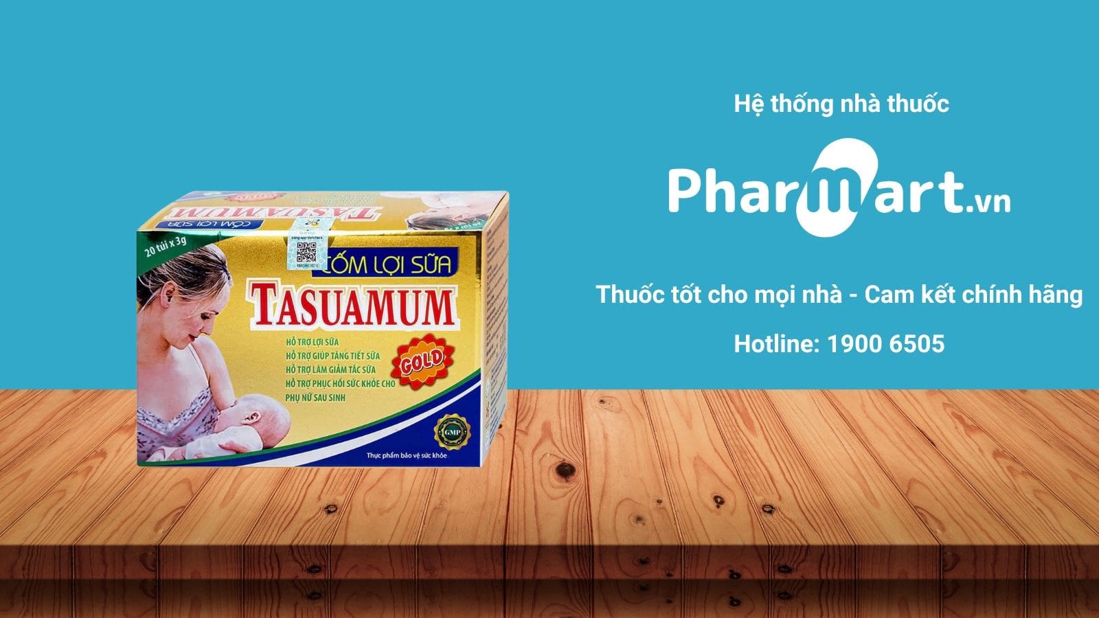 Cốm lợi sữa từ Tasuamum, Việt Nam
