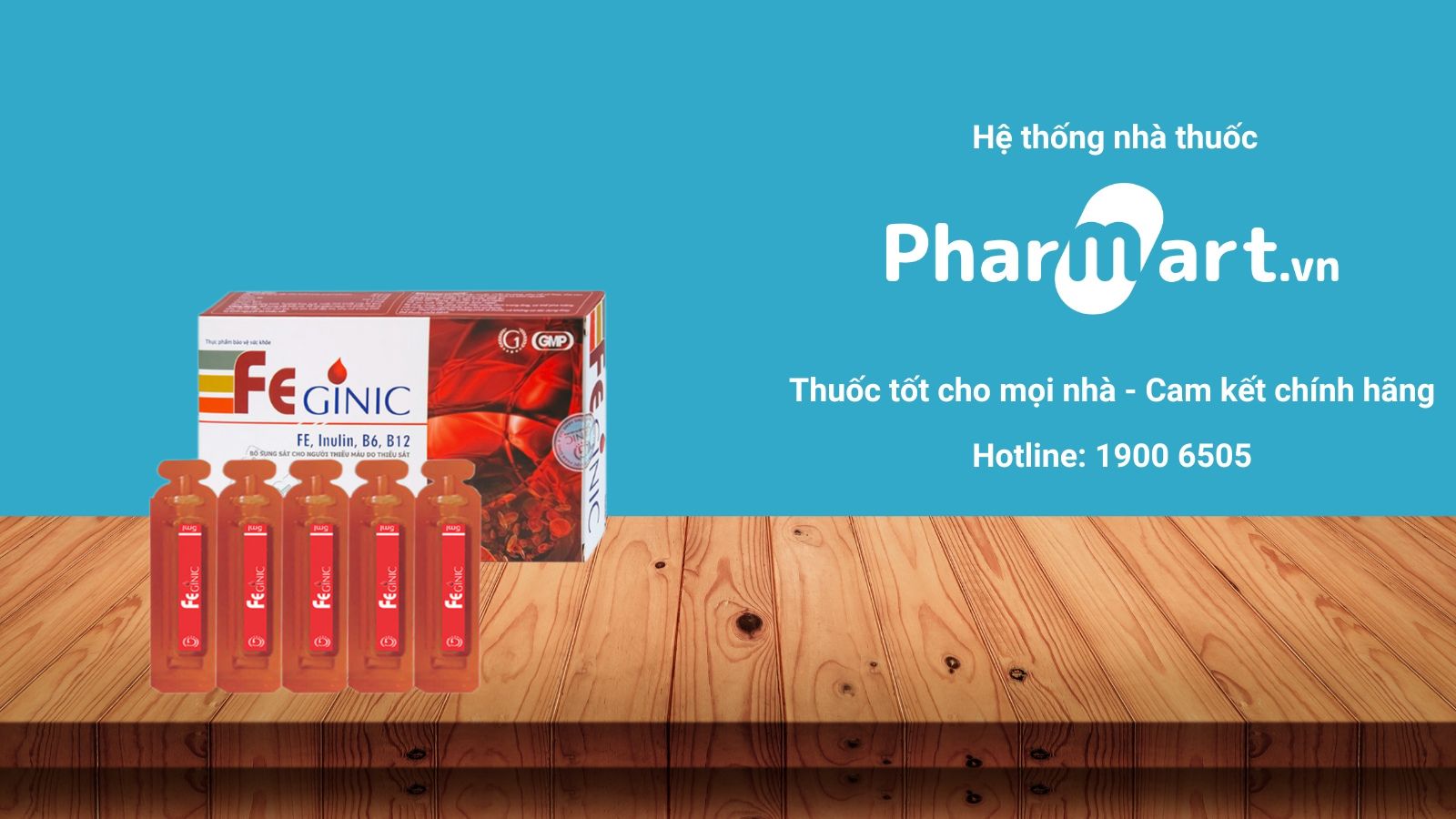Sắt hữu cơ Feginic&nbsp;