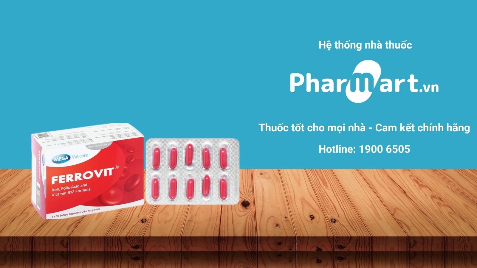 Vi&ecirc;n sắt hữu cơ Ferrovit