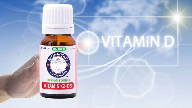 Bioamicus Vitamin D3-K2 hỗ trợ xương v&agrave; răng chắc khỏe