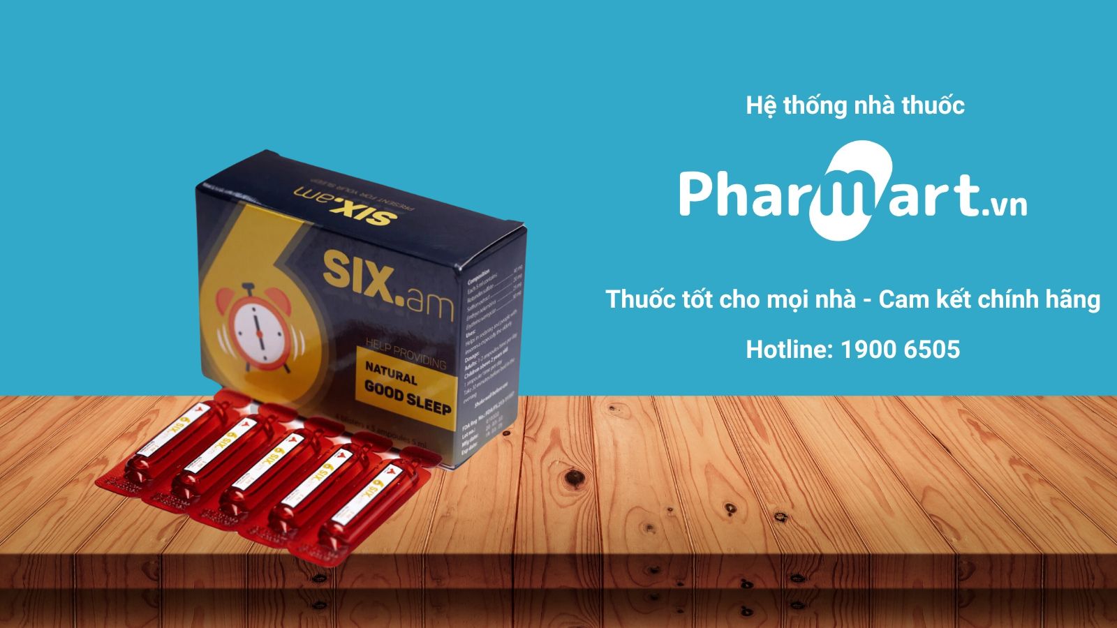 Sản phẩm Six AM &ndash; hỗ trợ ngủ ngon