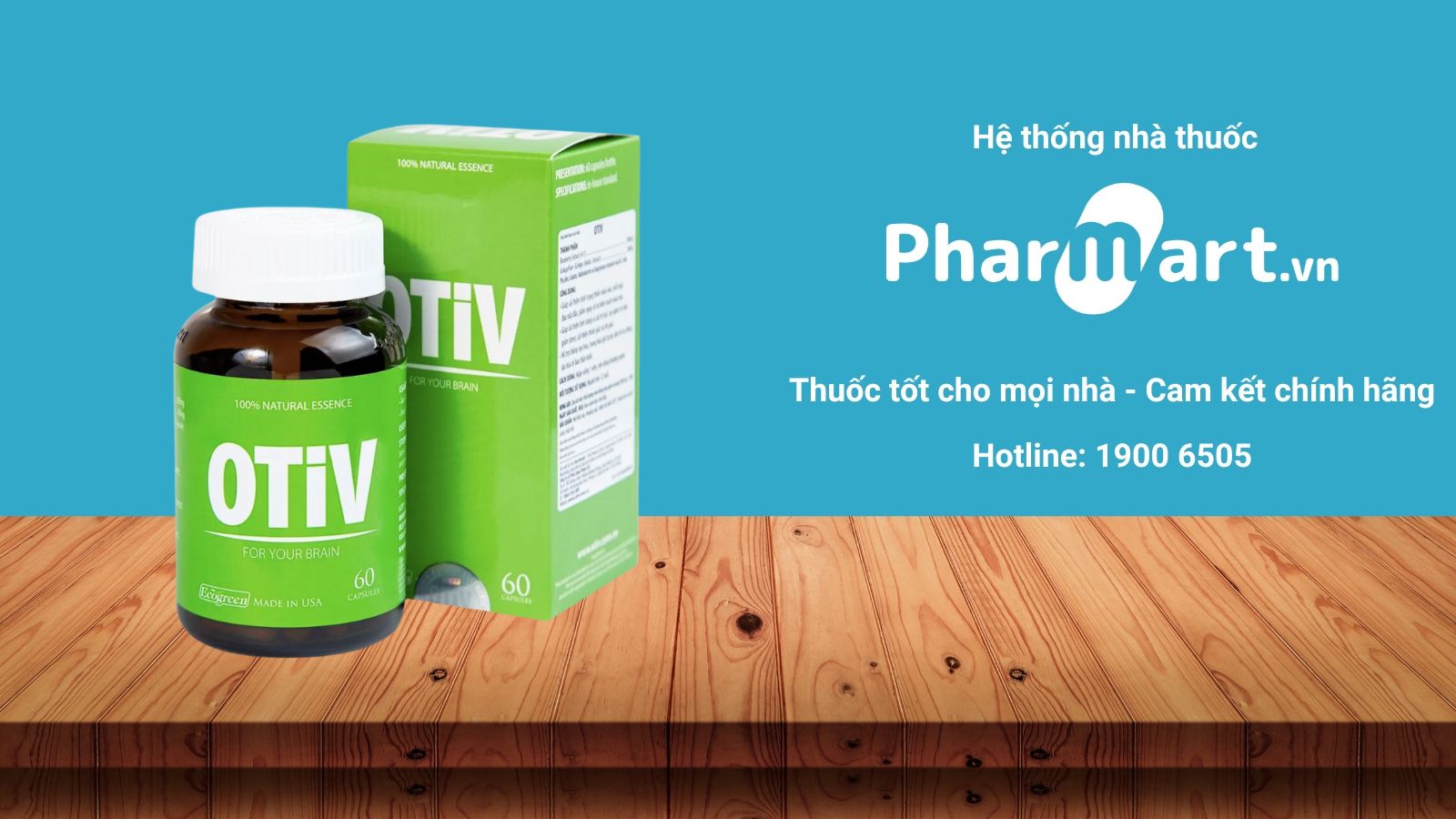 Vi&ecirc;n uống Otiv EcoGreen &ndash; hỗ trợ sức khỏe n&atilde;o bộ v&agrave; giấc ngủ