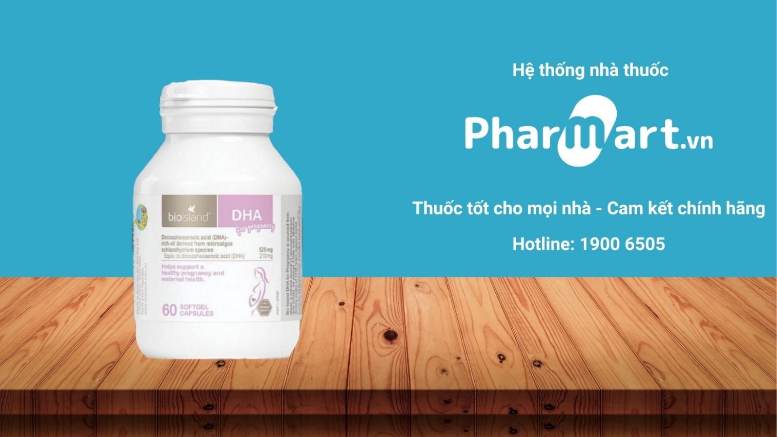 Bio Island DHA For Pregnancy xuất xứ tại &Uacute;c cho b&agrave; bầu