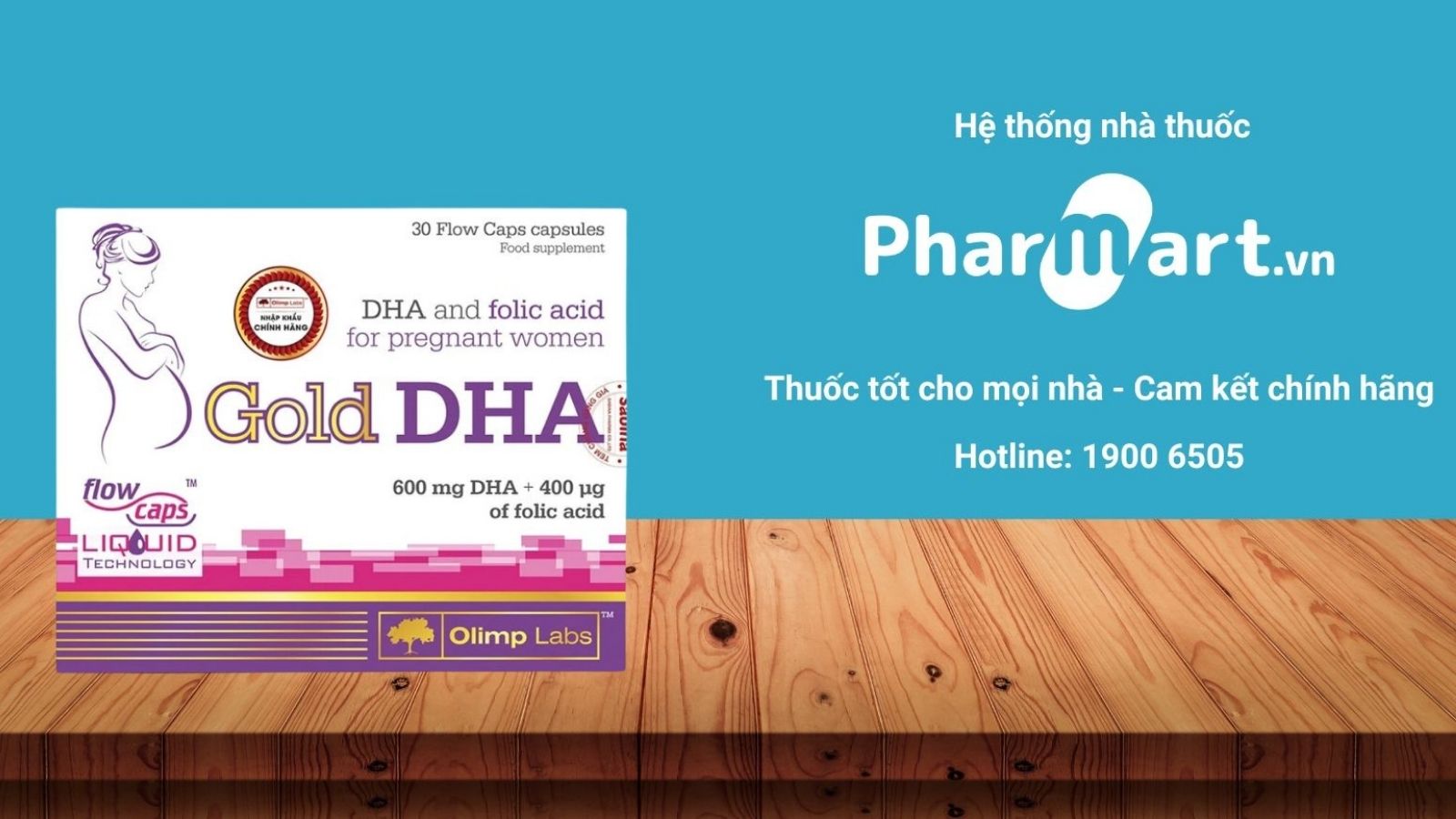 Chela Gold DHA cho b&agrave; bầu