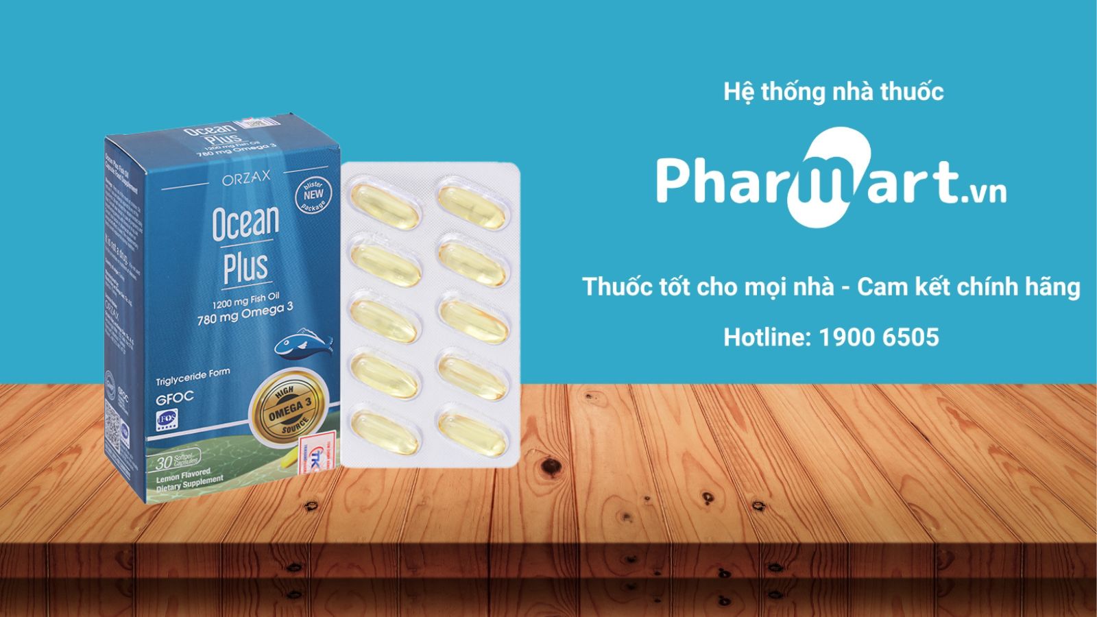 Vi&ecirc;n dầu c&aacute; bổ sung DHA Ocean Plus cho phụ nữ c&oacute; thai