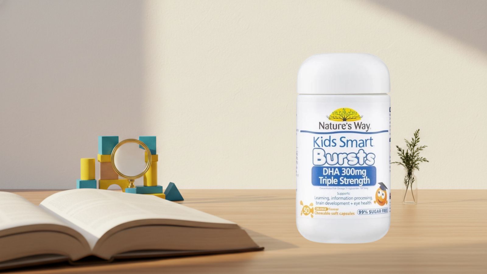 Nature&rsquo;s Way Kids Smart DHA Triple Strength 300mg