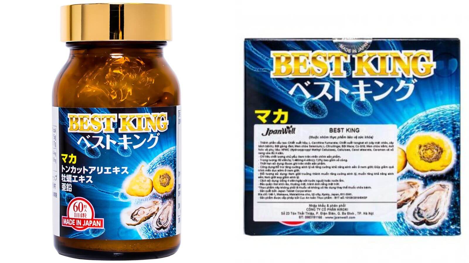 Best King l&agrave; thuốc hỗ trợ rối loạn cương dương tới từ thương hiệu JpanWell của Nhật