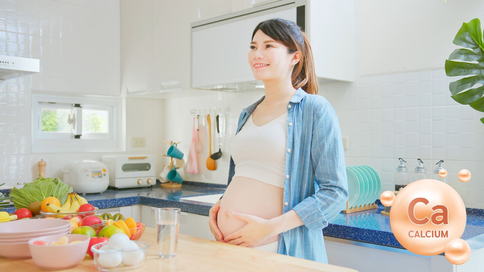 Mẹ bầu nên bổ sung đầy đủ vi chất canxi cho cơ thể